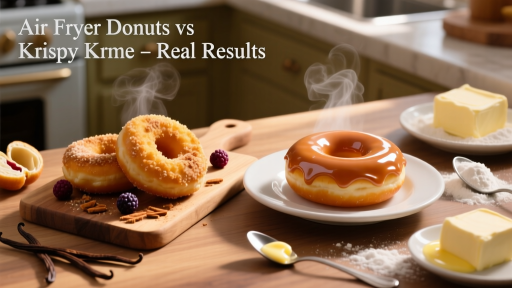 Air Fryer Donuts vs Krispy Kreme: Real Results