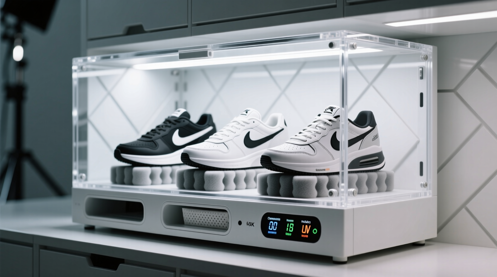 closet organization tips store sneakers without yellowing