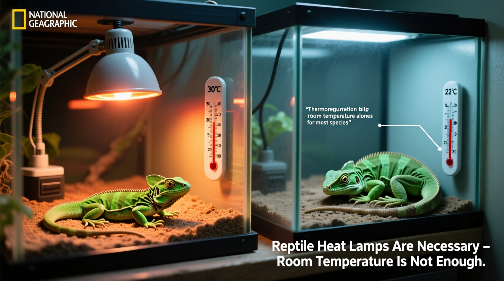 are reptile heat lamps necessary or do room temps work fine