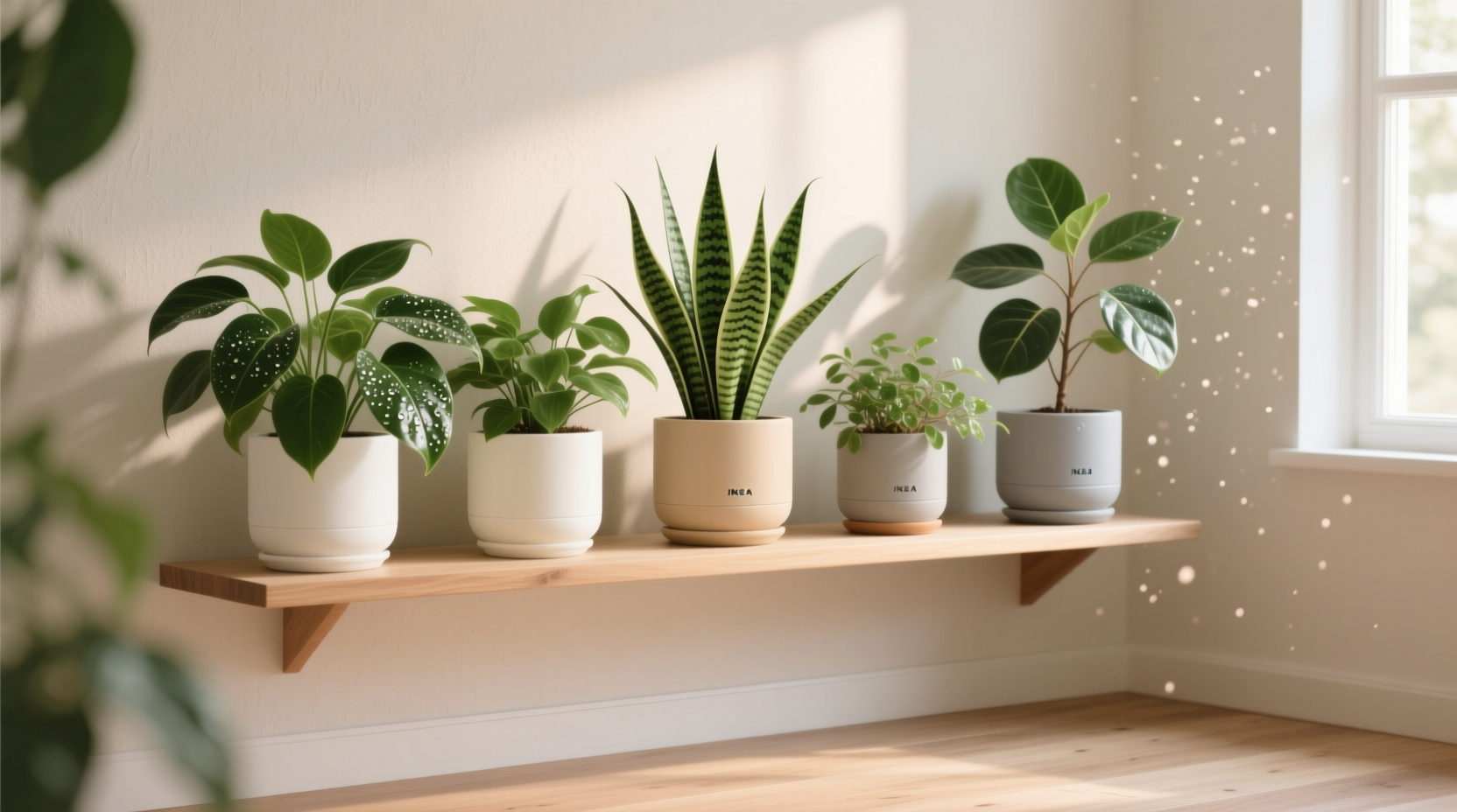 ikea daksjus plant collection