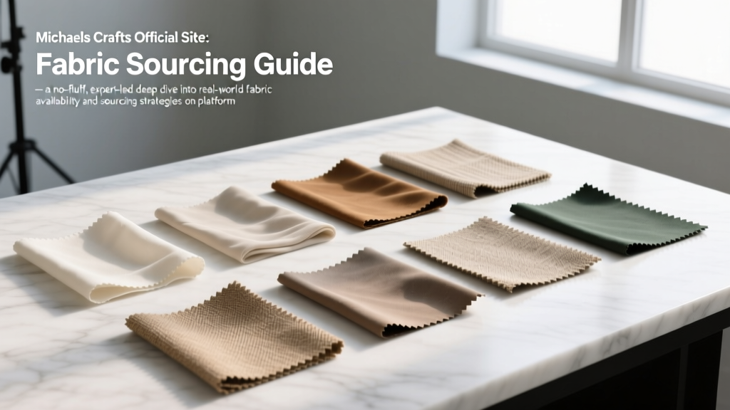 Michaels Crafts Official Site: Fabric Sourcing Guide