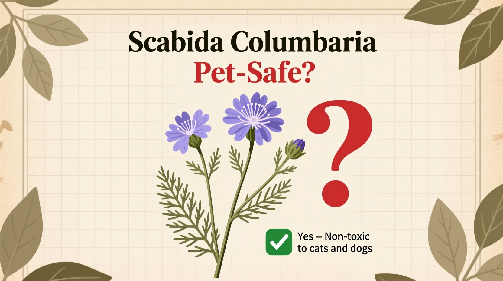 Is Scabiosa Columbaria Pet-Safe? Find Out Now!