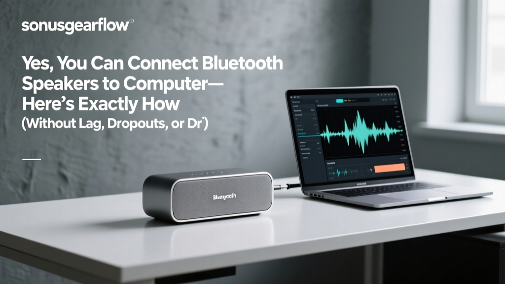 Bluetooth Speakers to Computer: Fix Lag & Sound (2026)