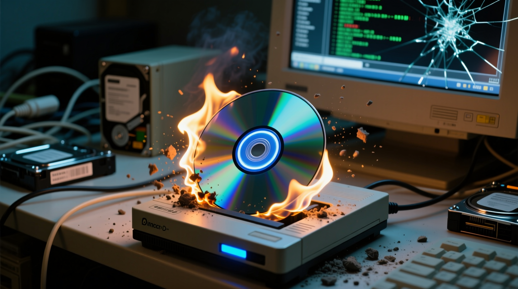 explore burn quickly burns files and folders to disc vi
