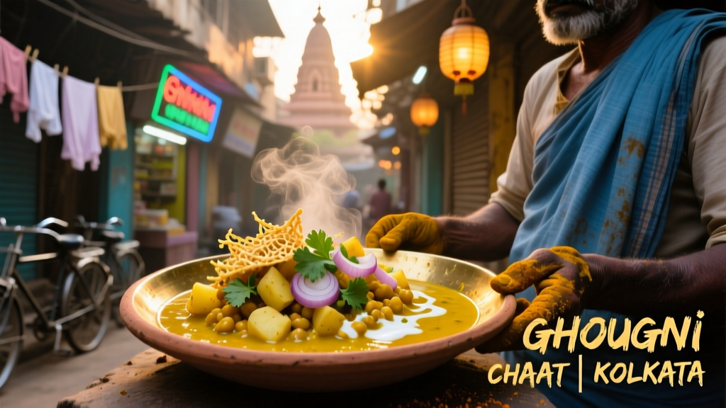 Ghugni Chaat: Kolkata’s Forgotten Street Food Gem — History, Technique, and Where to Find Authentic Versions