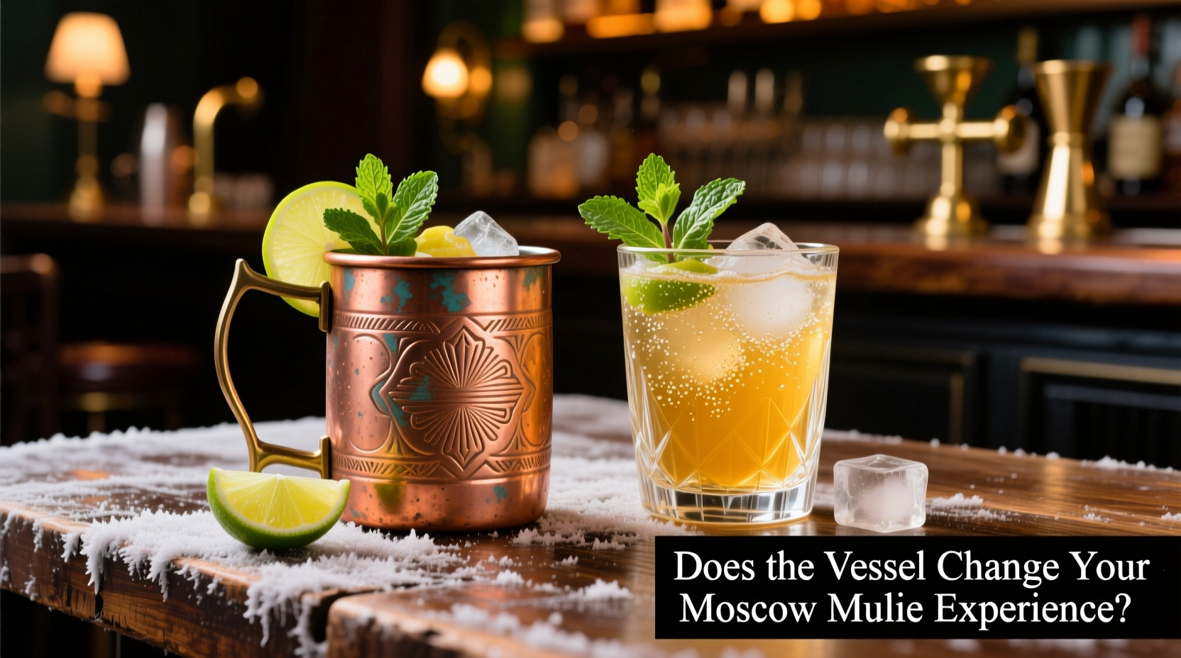 copper mugs vs glassware does the vessel really change your Moscow Mule experience