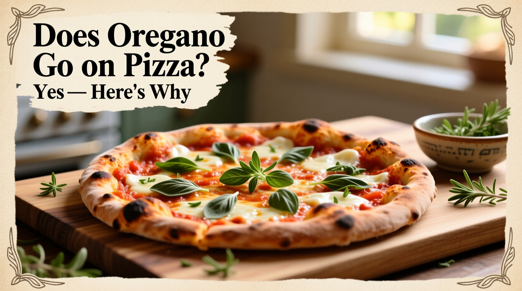 5 Reasons Oregano Belongs on Pizza | TheHomeSprouts