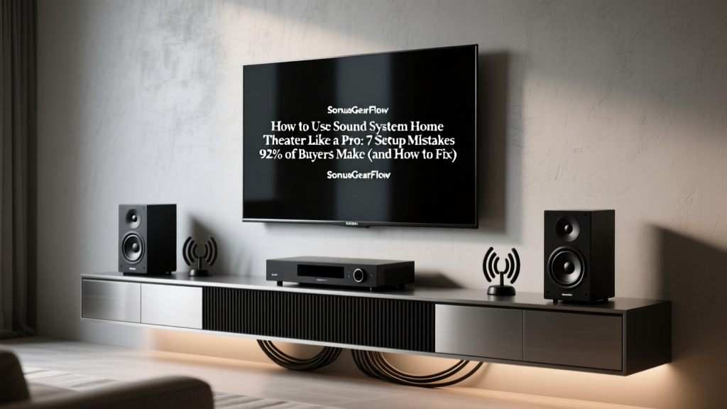 Home Theater Setup Mistakes (and How to Fix Them)