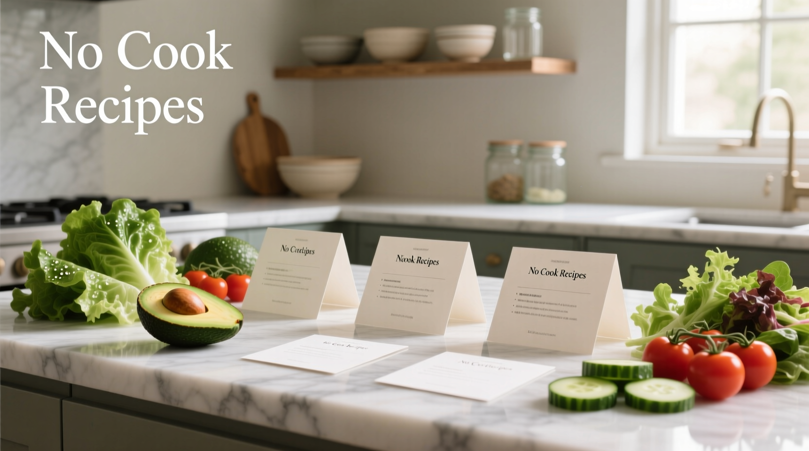 no cook recipes