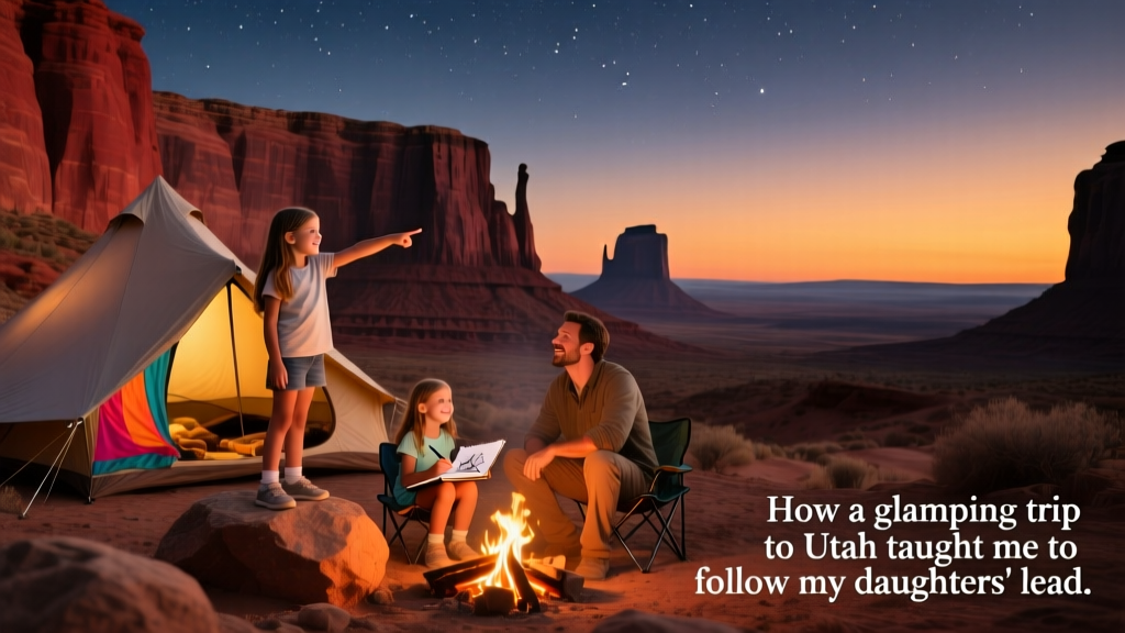 How A Glamping Trip To Utah Taught Me To Follow My Daughters’ Lead