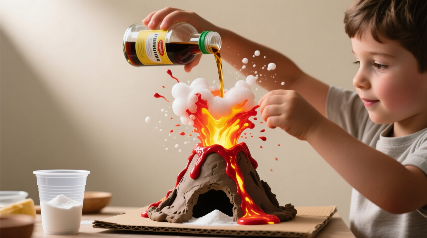 How to Make a Volcano at Home: Safe Kids' Science Guide