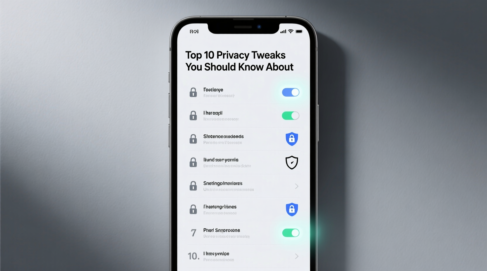 top 10 privacy tweaks you should know about