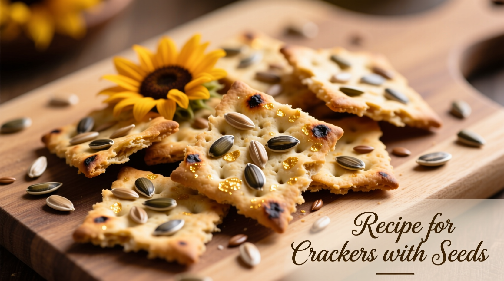 recipe for crackers with seeds
