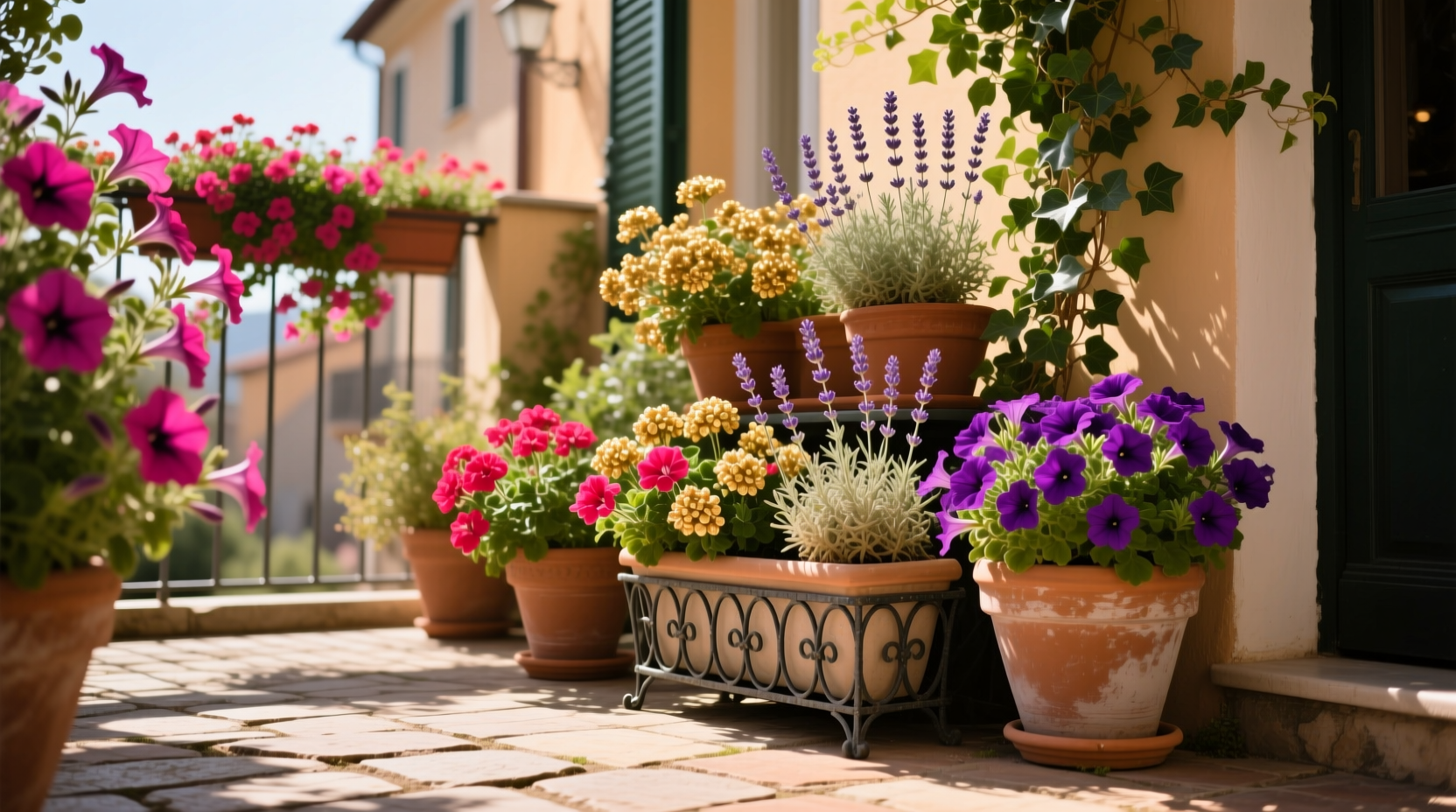 flower ideas for outdoor pots