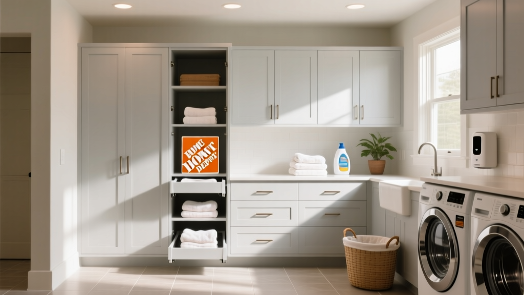 Home Depot Laundry Cabinets: Top Picks & Organization Tips