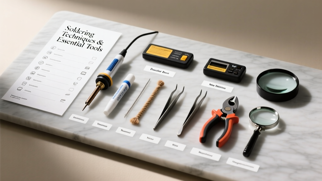 Solder Techniques & Tools Checklist: A Professional MCU Board Assembly Guide