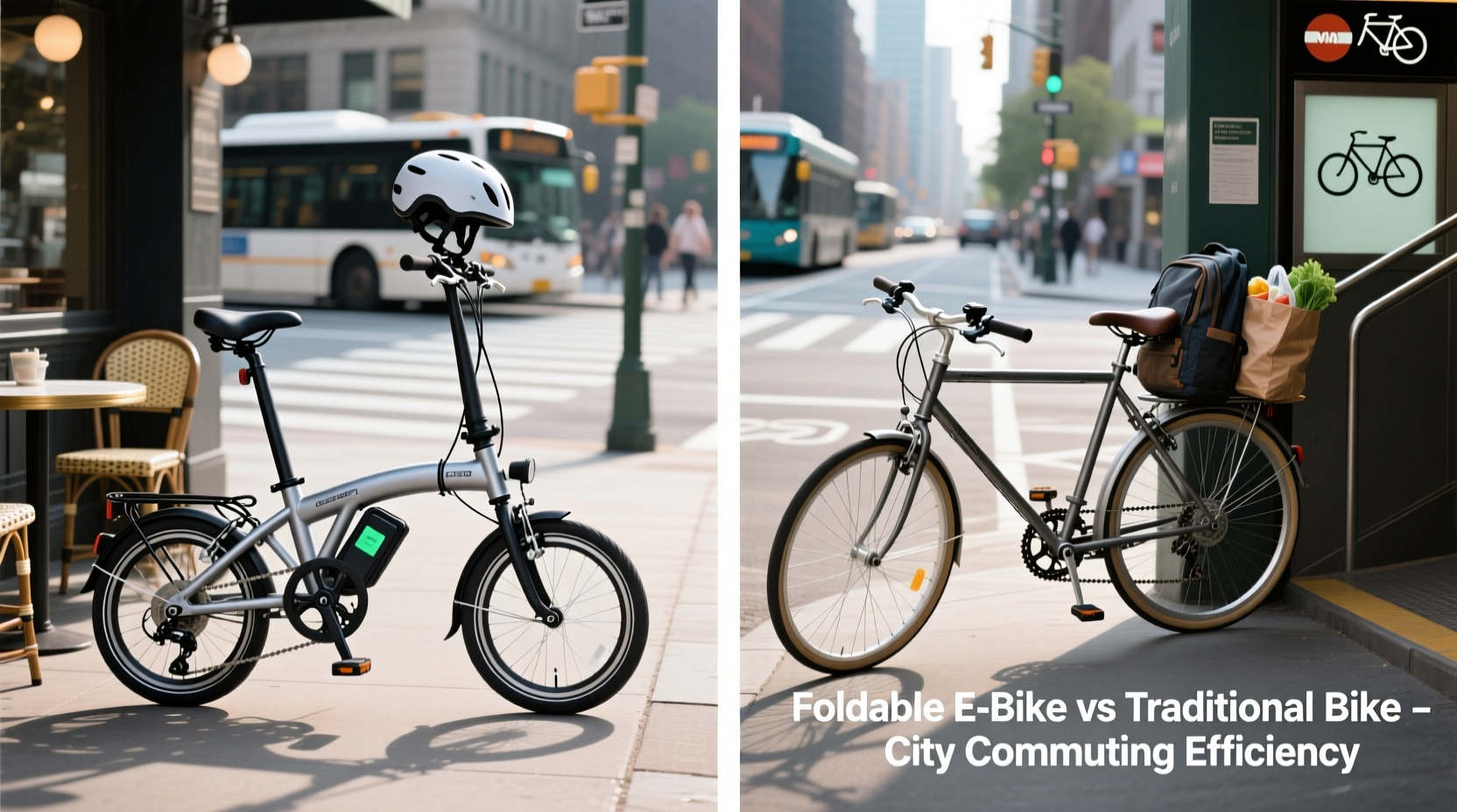foldable e bikes vs traditional which is practical for city commuting