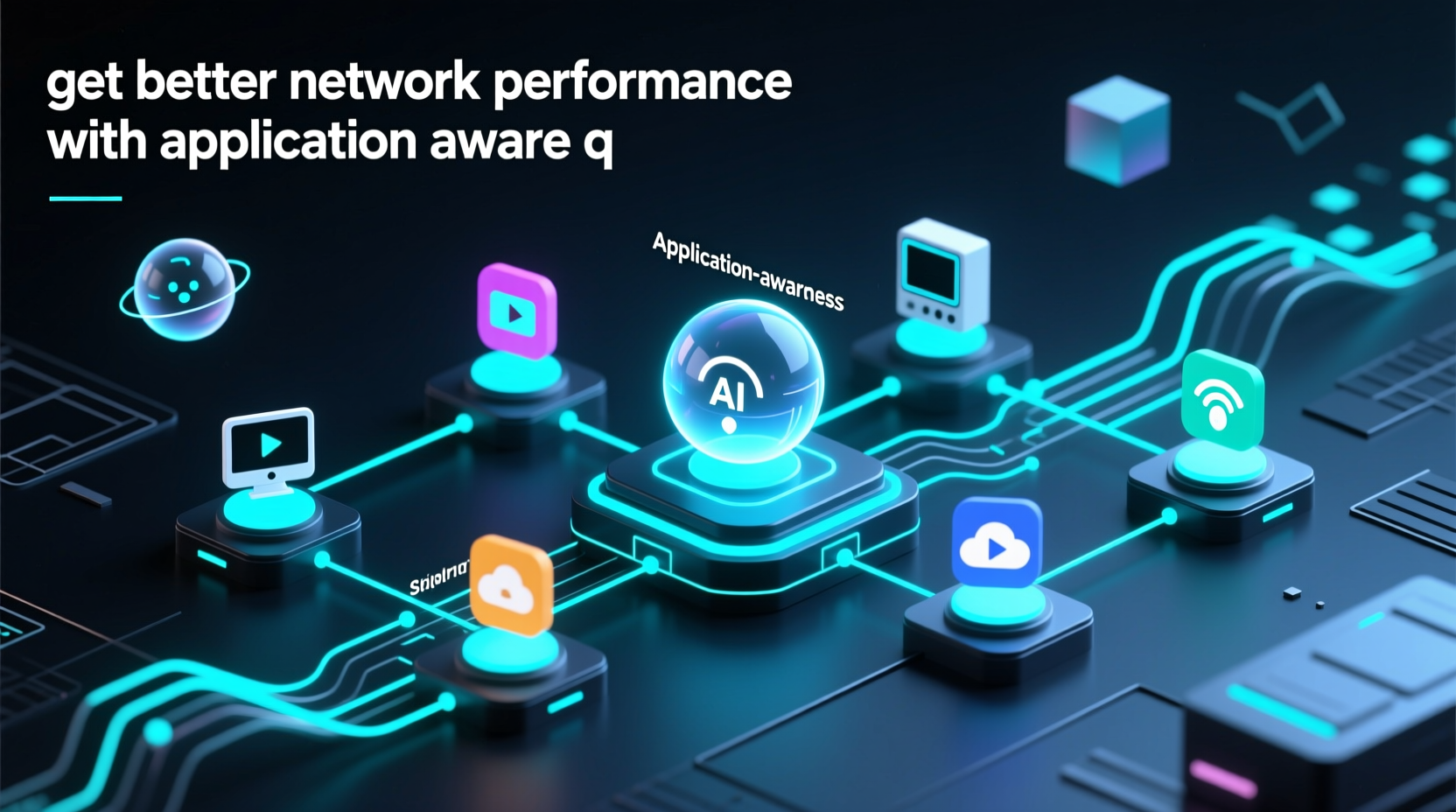 get better network performance with application aware q