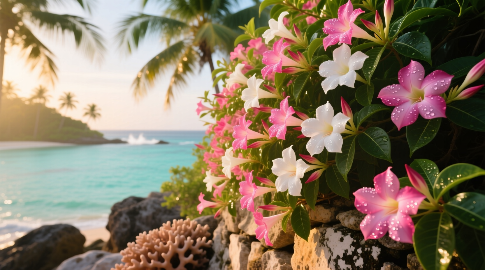 island blooms mandevilla