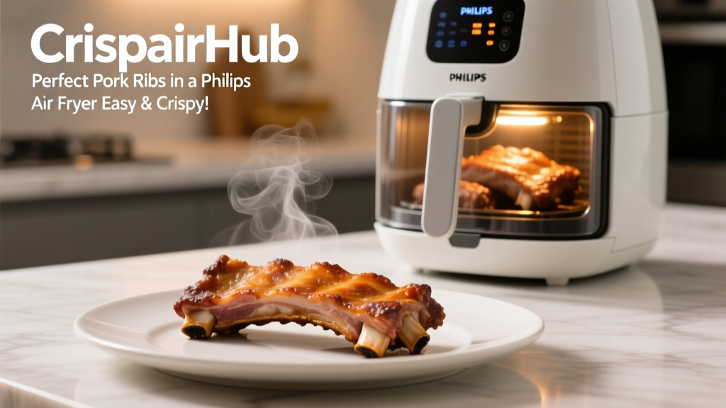 Perfect Pork Ribs in a Philips Air Fryer (Easy & Crispy!)