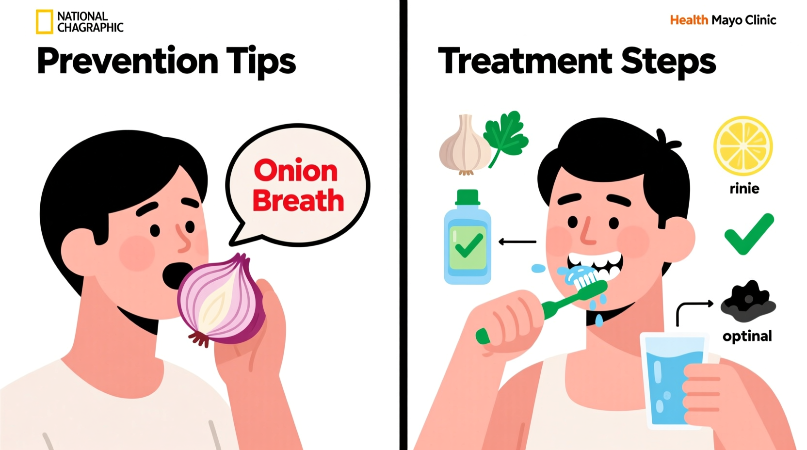 how to prevent and treat onion breath effectively