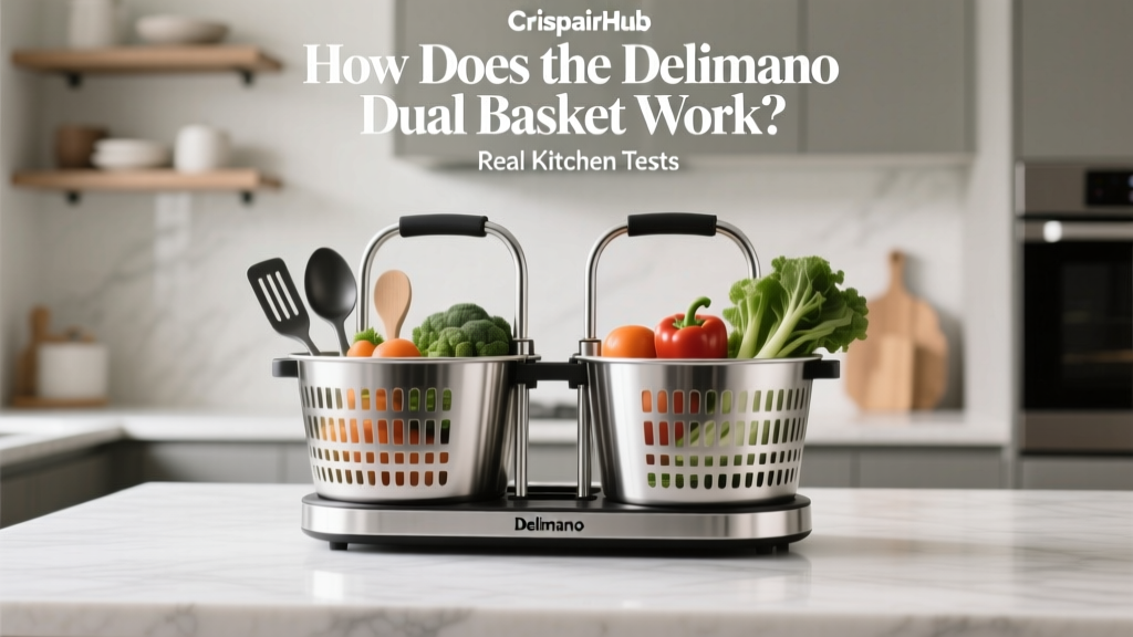 How Does the Delimano Dual Basket Work? Real Kitchen Tests