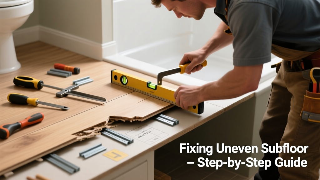 Fixing Uneven Subfloor in Bathroom: Practical Repair Guide