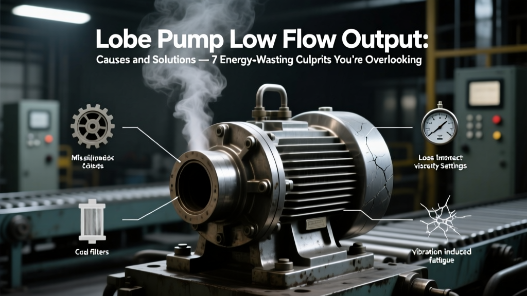 Lobe Pump Low Flow: 7 Energy-Wasting Causes & Fixes
