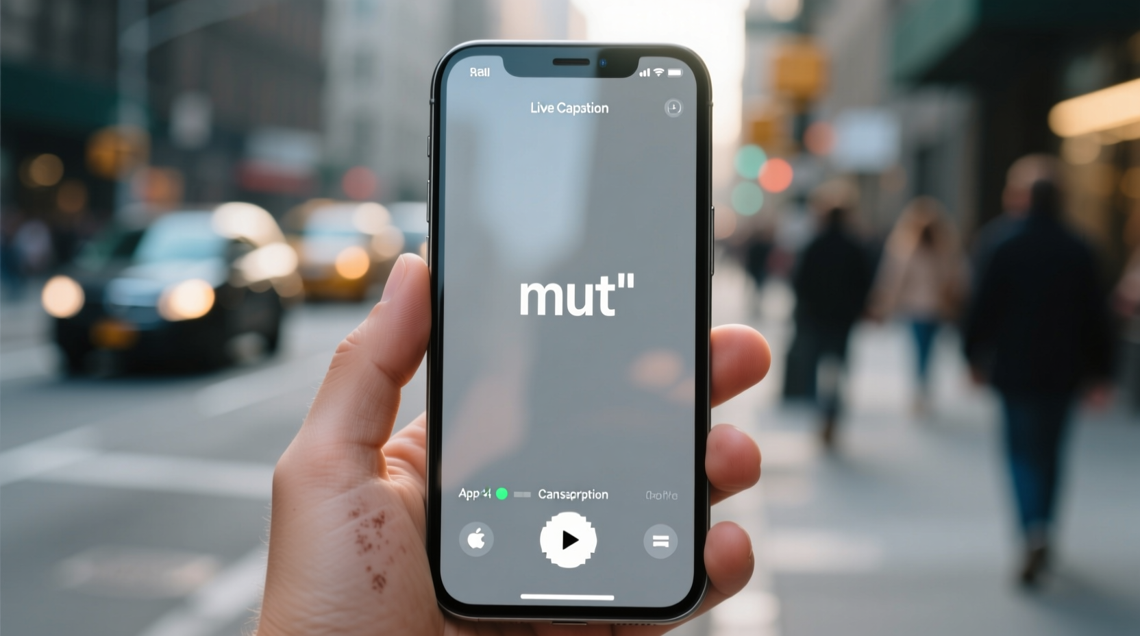 use the pixel 4s live caption feature to transcribe mut