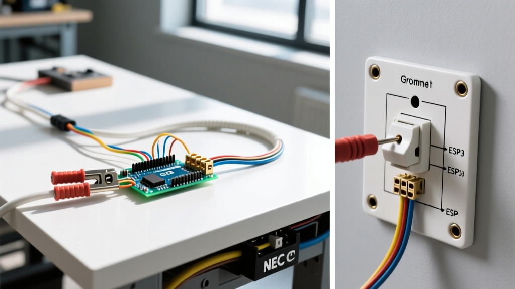 Grommet Electrical Outlet Wiring Diagrams & Installation Guide