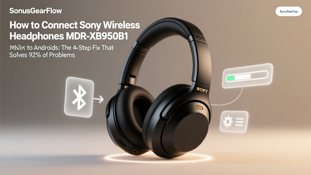 Sony MDR-XB950B1 Not Pairing with Android (2026)