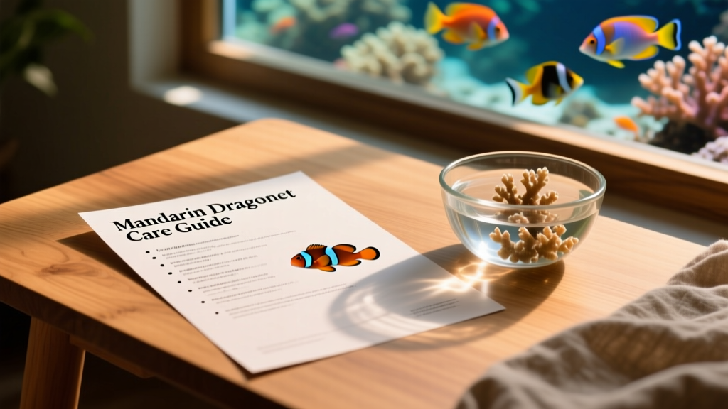 Mandarin Dragonet Care Sheet