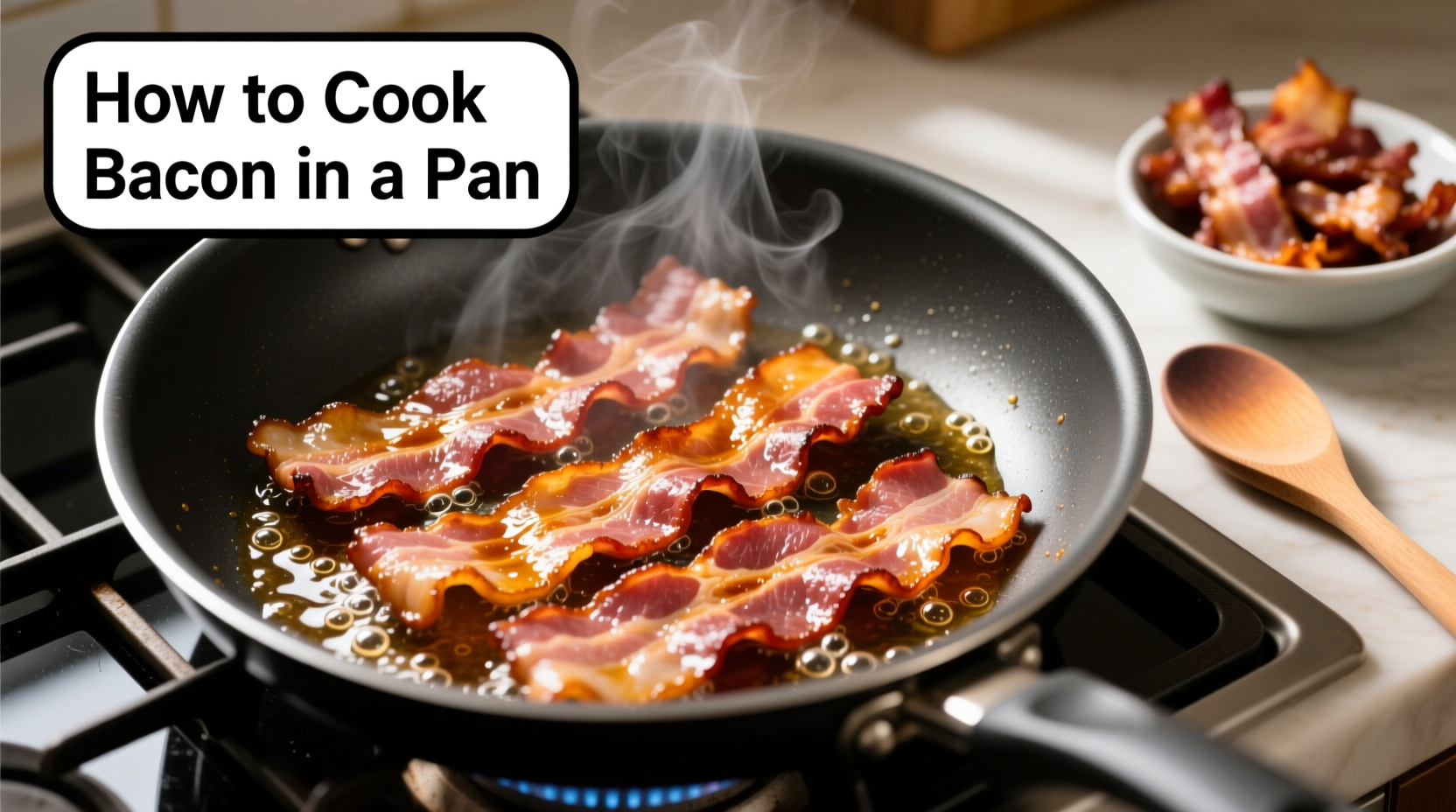 how do you cook bacon in a pan
