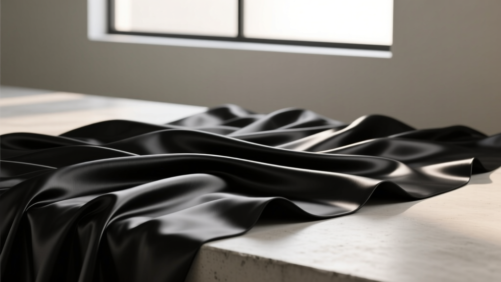 Black Satin Fabric Buyer’s Guide: Quality, Types & Sourcing Tips