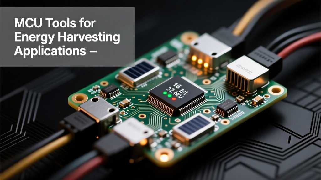 Expanded 16- and 32-Bit MCU Toolchains Empower Next-Generation Energy Harvesting Applications