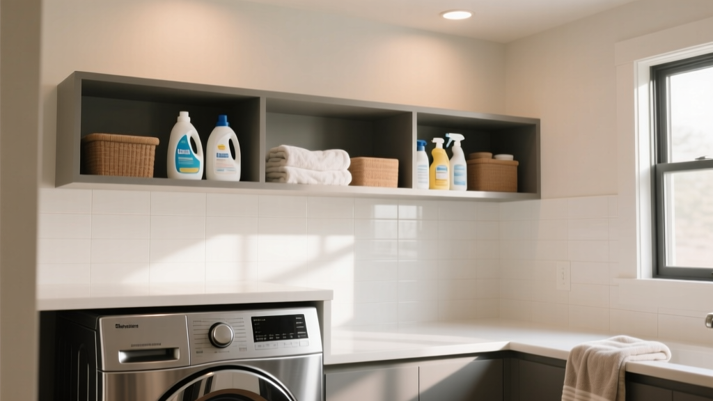 Install a Shelf Over Your Washer: Easy Step-by-Step