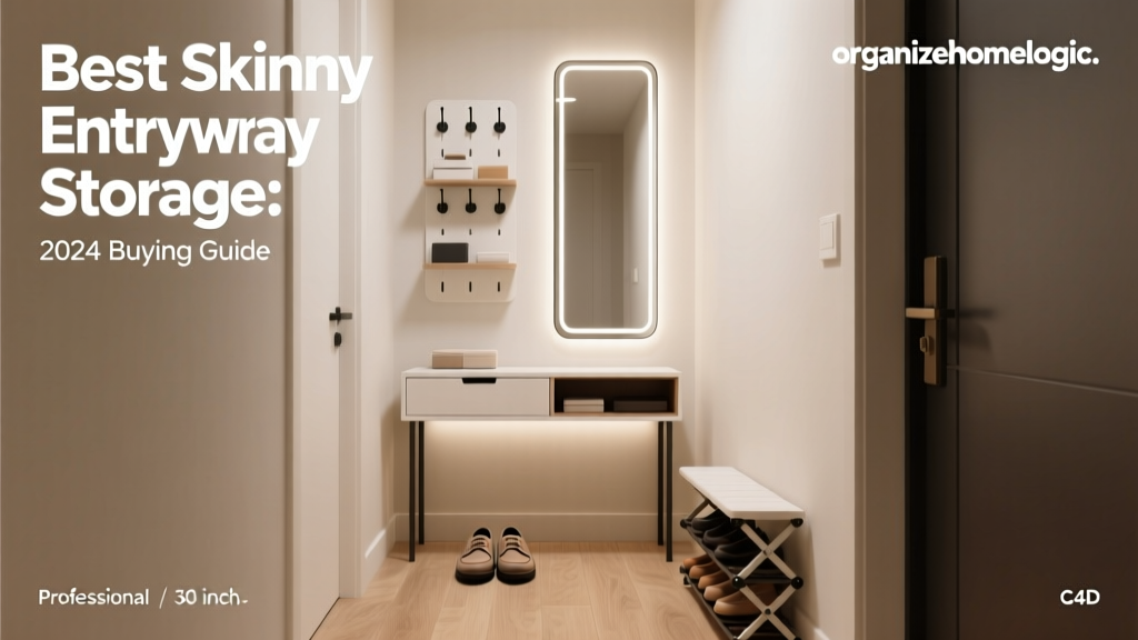 Best Skinny Entryway Storage: 2024 Buying Guide
