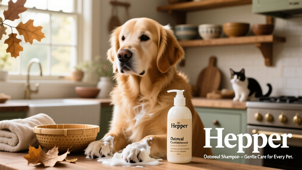 Hepper Oatmeal Shampoo for Dogs, Cats and Other...