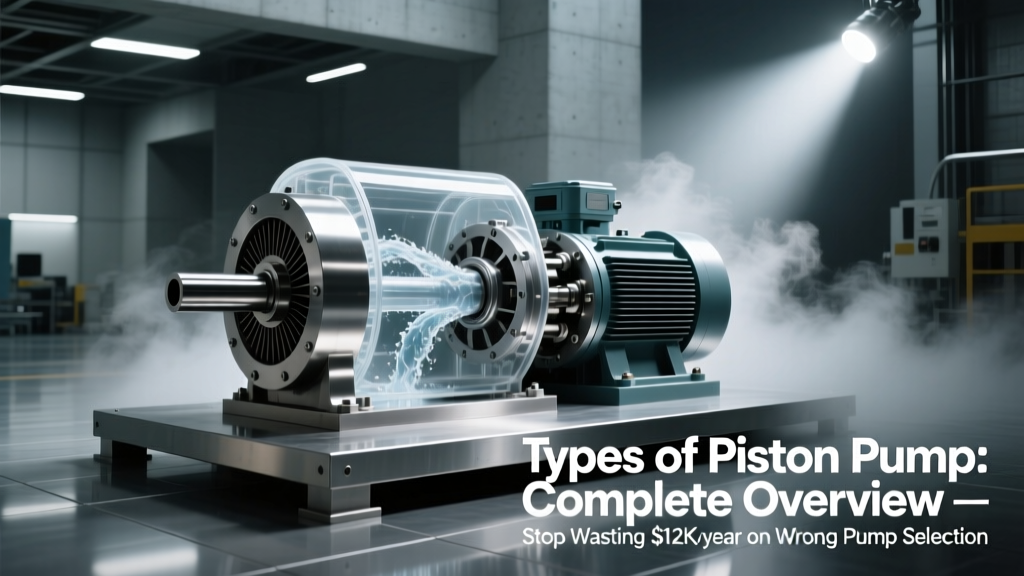 Piston Pump Types: Axial, Radial & Swashplate Guide