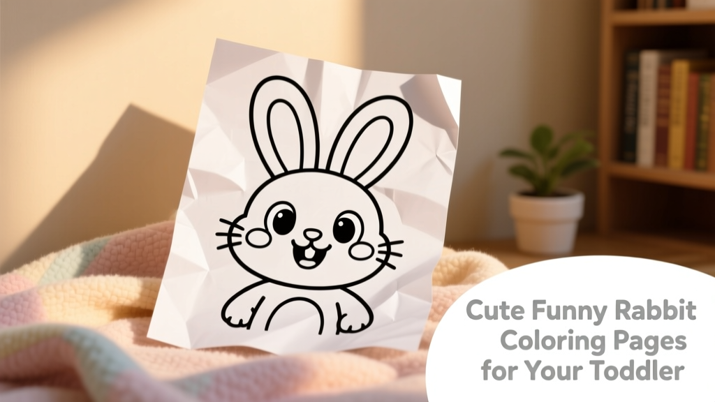 Cute & Funny Rabbit Coloring Pages for Your Toddler: Developmental Benefits, Safety Tips, and Practical Activity Ideas