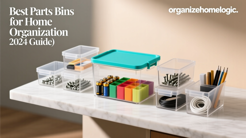 Best Parts Bins for Home Organization (2024 Guide)