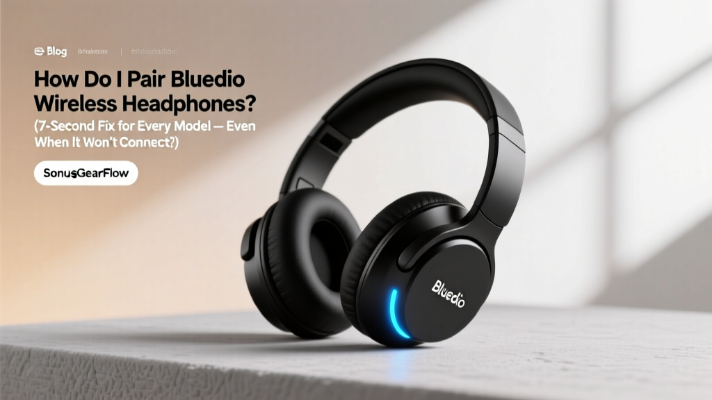 Bluedio Wireless Headphones Pairing Guide (2026)
