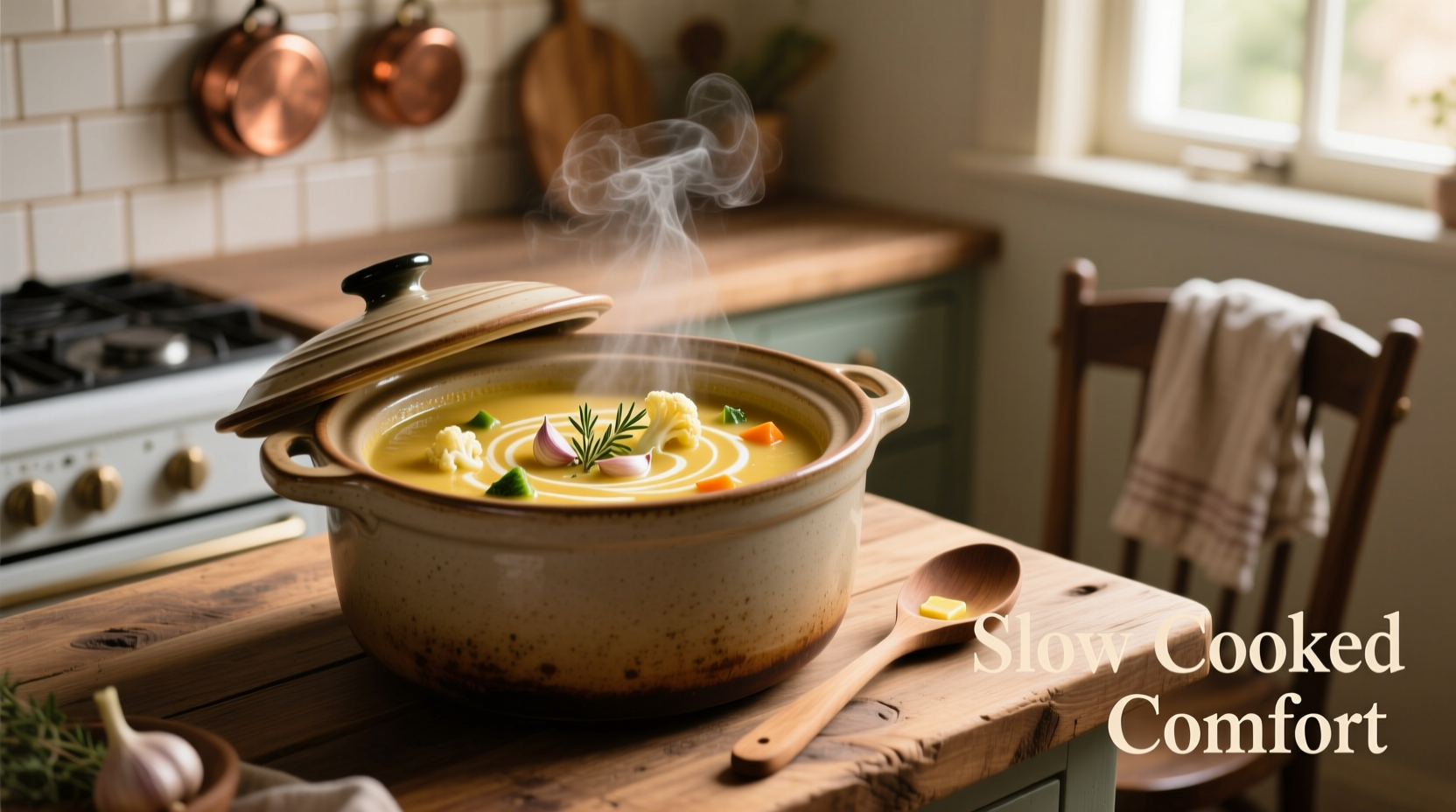 Perfect Slow Cooker Cauliflower Soup Recipe in 6 Hours