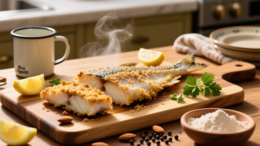 Crispy Keto Air Fryer Fish with Almond Flour