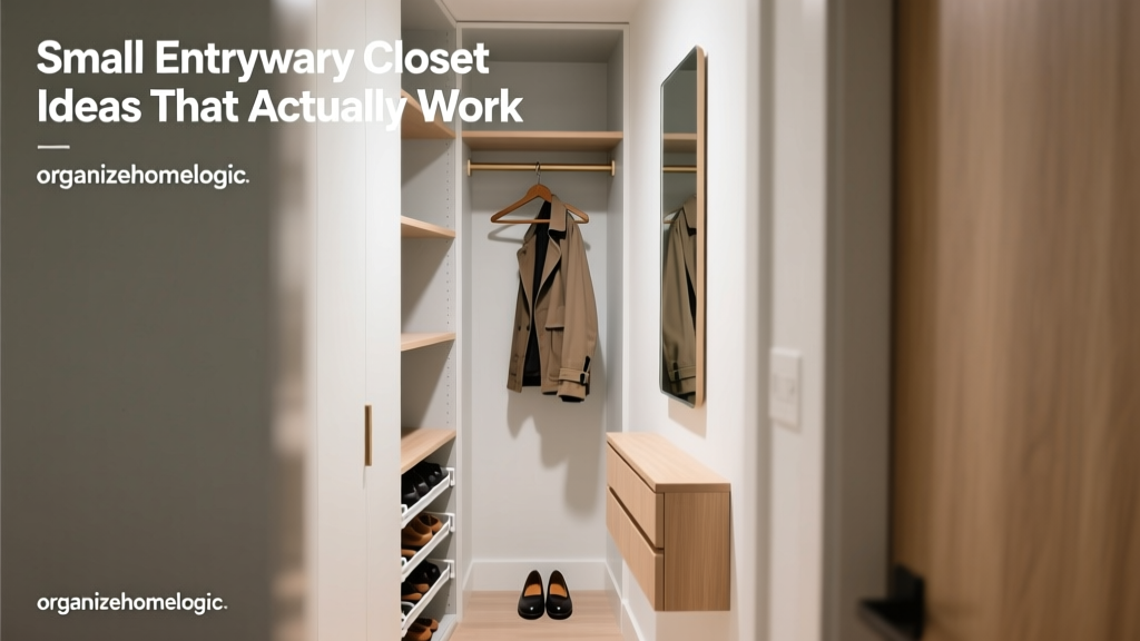 Small Entryway Closet Ideas That Actually Work