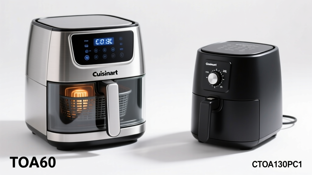 Cuisinart CTOA-130PC1 vs TOA-60: Budget Air Fryer Showdown