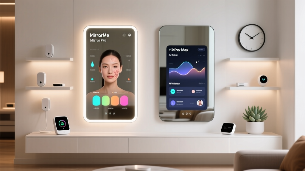 MirrorMe Pro vs HiMirror Max: Smart Mirror Face Analysis & Wellness Tracking Showdown