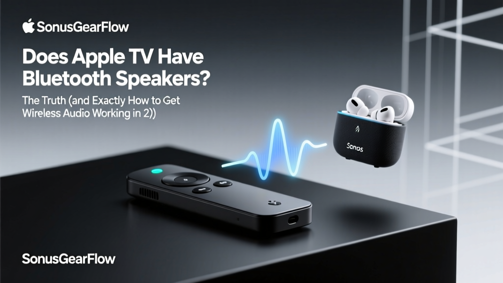 Apple TV Bluetooth Speakers? Truth & Fixes (2026)