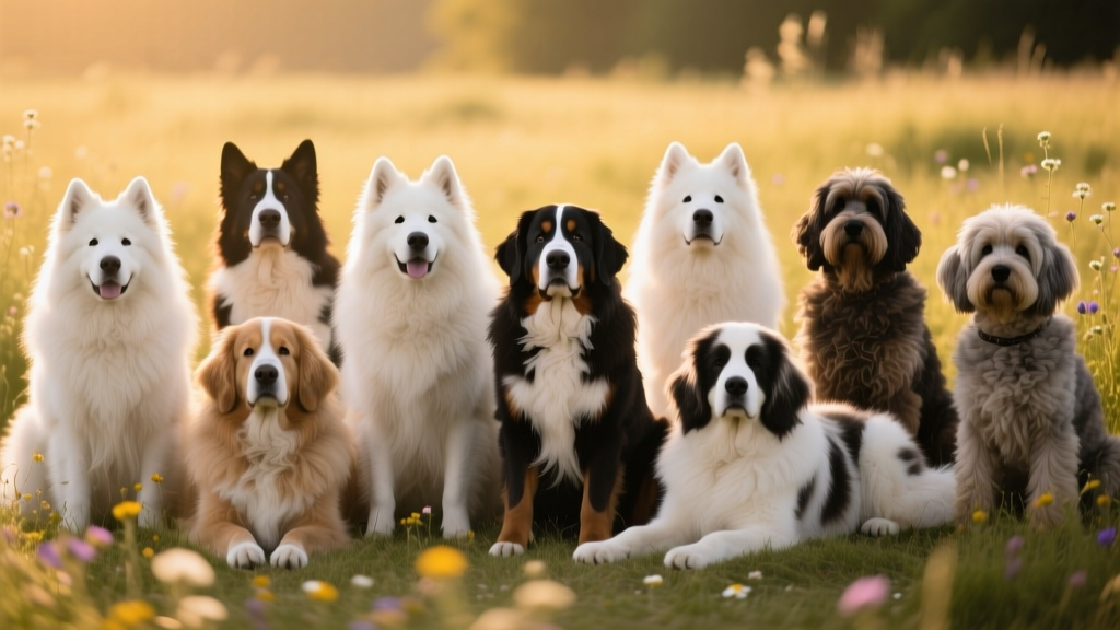 14 Floofy Double-Coated Dog Breeds Who Deserve All the Pats