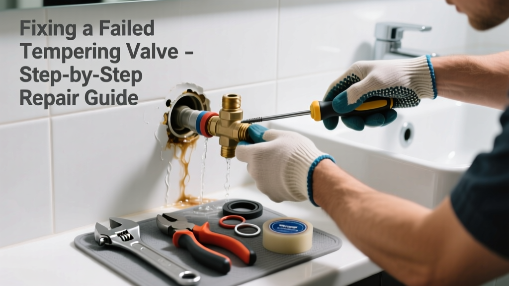 Fixing a Failed Tempering Valve in the Bathroom